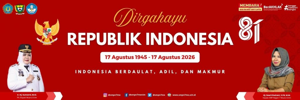 Dirgahayu RI 81 SMPN 7 Muara Enim